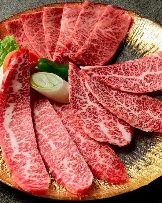 神戸牛極上3種盛り合わせ御膳